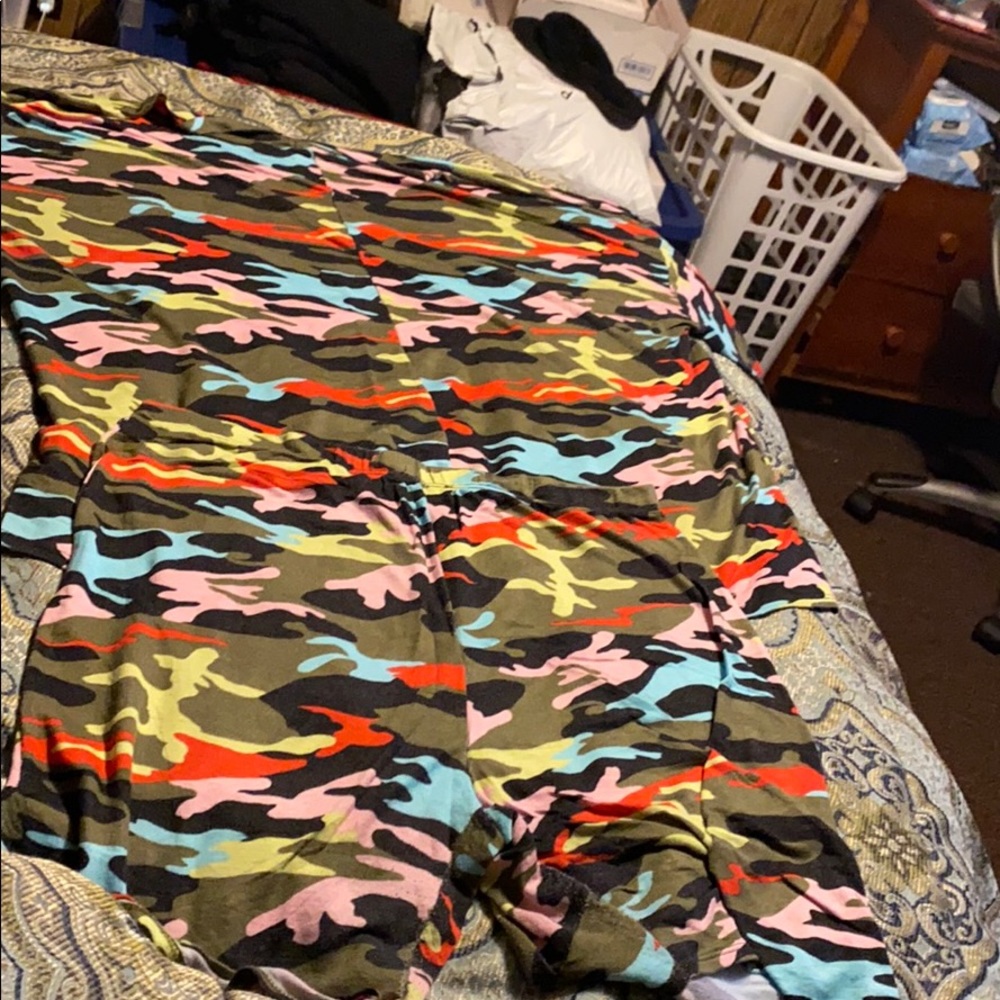 Multicolored Camo 2 piece Fashion Nova Set